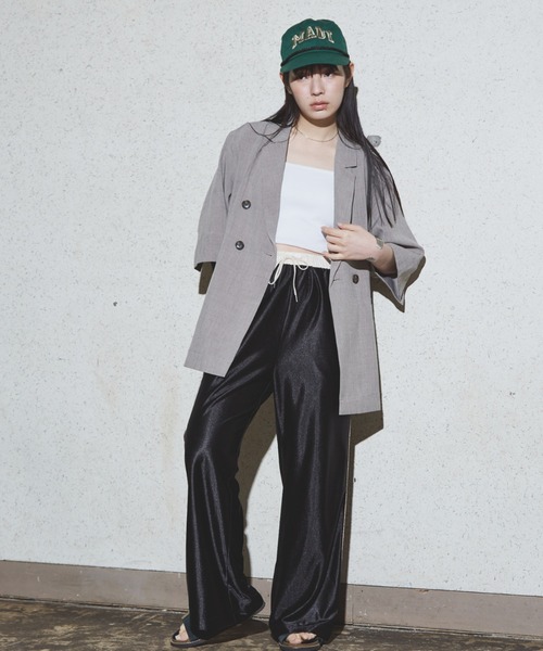 NOMINE(ノミネ)の「ハーフスリーブ ダブル ジャケット▲NOMINE商品一覧は上のNOMINEタブをクリック▲(テーラードジャケット・レディース・モカ/ベージュ/ブラック/ライトブラウン/ブラック系その他2/アイボリー・フリー)」の21枚目の写真