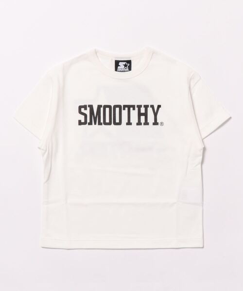 Smoothy(スムージー)の「Smoothy STERTER collaboration Tee / スムージー スターター コラボレーション Tシャツ(Tシャツ/カットソー・キッズ・ネイビー/ホワイト/ブラック・SMALL/MEDIUM/LARGE/X-LARGE)」の8枚目の写真