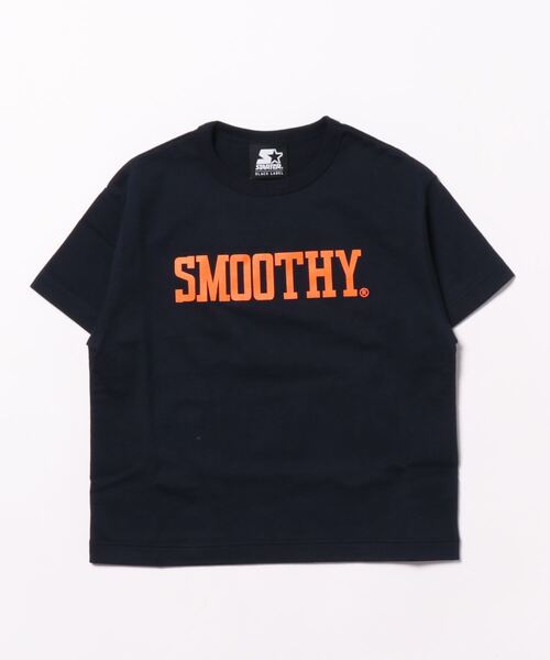 Smoothy(スムージー)の「Smoothy STERTER collaboration Tee / スムージー スターター コラボレーション Tシャツ(Tシャツ/カットソー・キッズ・ネイビー/ホワイト/ブラック・SMALL/MEDIUM/LARGE/X-LARGE)」の10枚目の写真