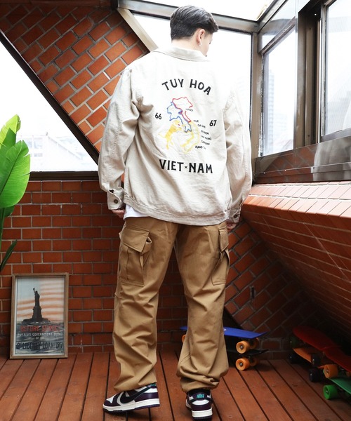 HOUSTON（ヒューストン）の「HOUSTON ベトジャン（MAP）（ミリタリー