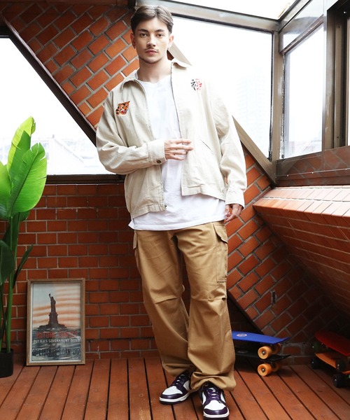 HOUSTON ベトジャンX-LARGE アイボリー　白　最終値下げ HOUSTON（ヒューストン）の「HOUSTON ベトジャン（MAP）（ミリタリー