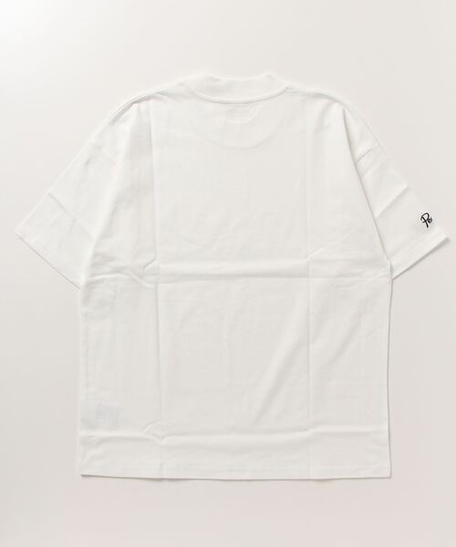 penguin BY MUNSINGWEAR(ペンギン バイ マンシングウェア)の「PENGUIN MOCK NECK T-SHIRT/ペンギンモックネックTシャツ(Tシャツ/カットソー・メンズ・ブラック/グレー/ホワイト・S/L/M/XL)」の9枚目の写真