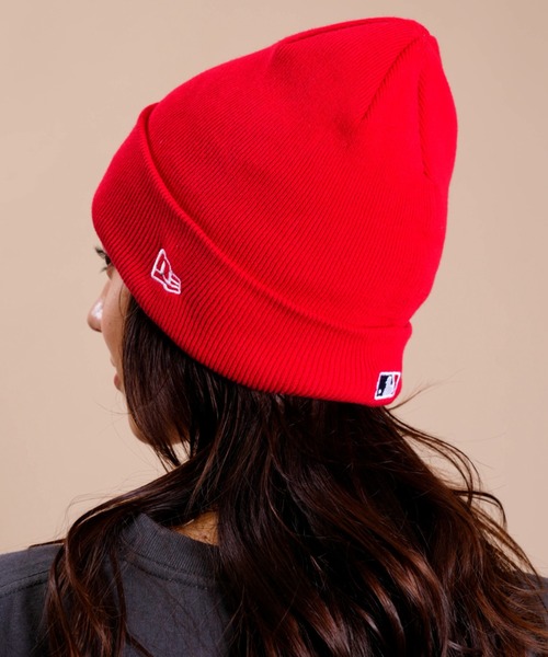 NEW ERA（ニューエラ）の「NEW ERA/ニューエラ ビーニー ダブルC.BASIC CUFF ロサンゼルス・エンゼルス ニット帽 13542592（ニットキャップ/ビーニー・メンズ・レッド系その他・FREE）」の5枚目の写真
