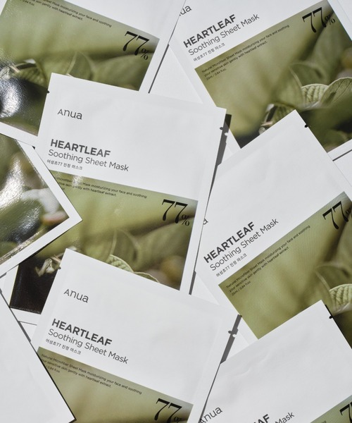 Anua（アヌア）の「【入荷禁止】ドクダミ77％ 鎮静マスクパック 1ea