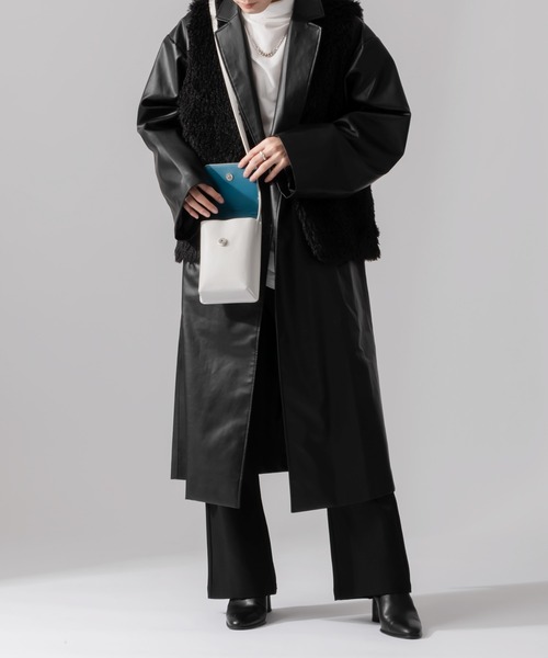 Adoon plain(アドーンプレーン)の「【Adoon plain】ショルダーバッグ(ショルダーバッグ・メンズ・ブラック/グレー/ホワイト・FREE)」の18枚目の写真