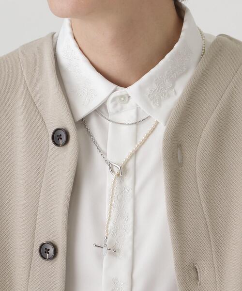 tk.TAKEO KIKUCHI（ティーケータケオキクチ）の「◆ラリエットロングネックレス（ネックレス・メンズ・シルバー/シルバー系/シルバー系4・00）」の14枚目の写真