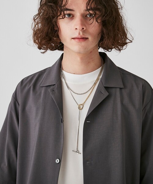 tk.TAKEO KIKUCHI（ティーケータケオキクチ）の「◆ラリエットロングネックレス（ネックレス・メンズ・シルバー/シルバー系/シルバー系4・00）」の17枚目の写真