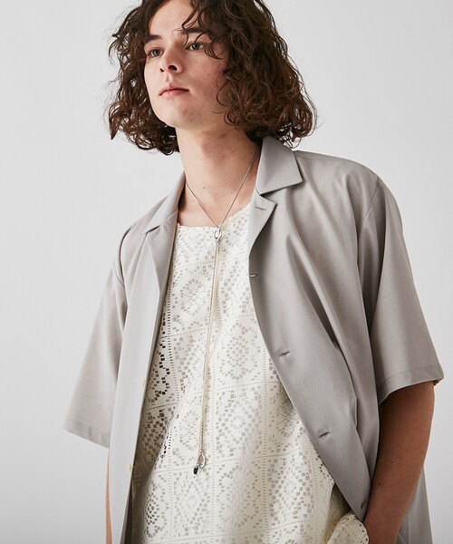 tk.TAKEO KIKUCHI（ティーケータケオキクチ）の「◆ラリエットロングネックレス（ネックレス・メンズ・シルバー/シルバー系/シルバー系4・00）」の22枚目の写真