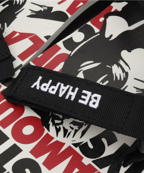 HYSTERIC GLAMOUR(ヒステリックグラマー)の「WEAVING STRAP サンダル(ビーチサンダル・メンズ・ブルー/ブラック・MEDIUM/SMALL)」の7枚目の写真