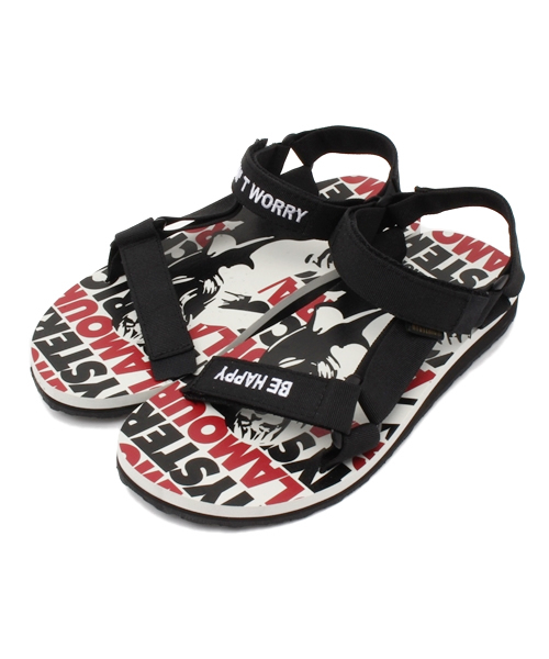 HYSTERIC GLAMOUR(ヒステリックグラマー)の「WEAVING STRAP サンダル(ビーチサンダル・メンズ・ブルー/ブラック・MEDIUM/SMALL)」の13枚目の写真