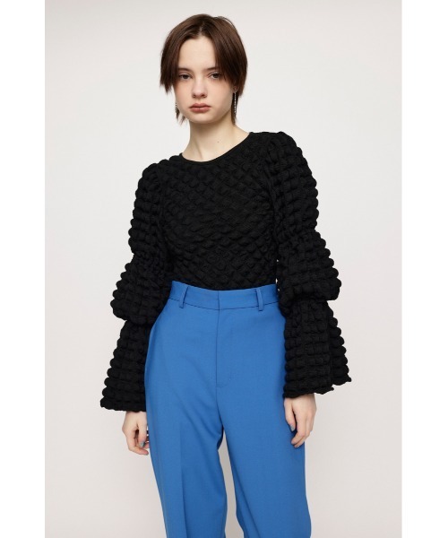 SLY（スライ）の「FLOATING JQ TOPS ジャガード セットアップ