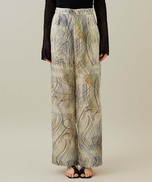 IHNN(イン)の「【IHNN/イン】ABSTRACT STRAP EASY PANTS/アブストラクトストラップイージーパンツ(スラックス・レディース・その他2・38/36)」の4枚目の写真