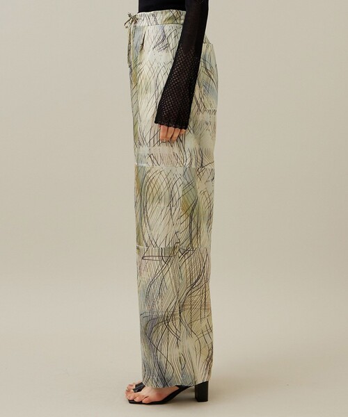 IHNN(イン)の「【IHNN/イン】ABSTRACT STRAP EASY PANTS/アブストラクトストラップイージーパンツ(スラックス・レディース・その他2・38/36)」の5枚目の写真