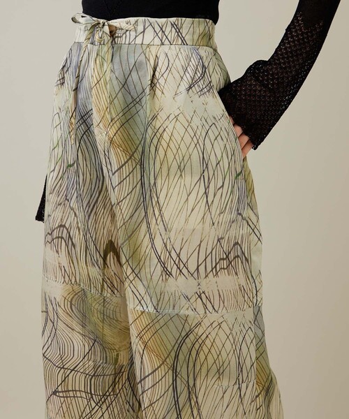 IHNN(イン)の「【IHNN/イン】ABSTRACT STRAP EASY PANTS/アブストラクトストラップイージーパンツ(スラックス・レディース・その他2・38/36)」の7枚目の写真