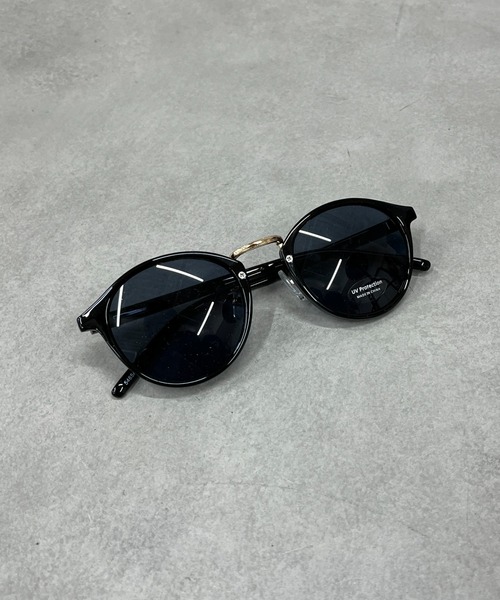 WHO'S WHO gallery（フーズフーギャラリー）の「ボストンサングラス（サングラス・レディース・ブラック/ブラウン/ブルー/アイボリー・FREE）」の3枚目の写真