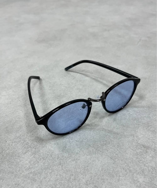 WHO'S WHO gallery（フーズフーギャラリー）の「ボストンサングラス（サングラス・レディース・ブラック/ブラウン/ブルー/アイボリー・FREE）」の5枚目の写真