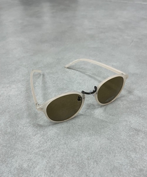 WHO'S WHO gallery（フーズフーギャラリー）の「ボストンサングラス（サングラス・レディース・ブラック/ブラウン/ブルー/アイボリー・FREE）」の6枚目の写真