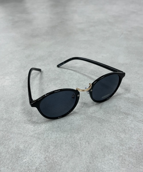 WHO'S WHO gallery（フーズフーギャラリー）の「ボストンサングラス（サングラス・レディース・ブラック/ブラウン/ブルー/アイボリー・FREE）」の11枚目の写真