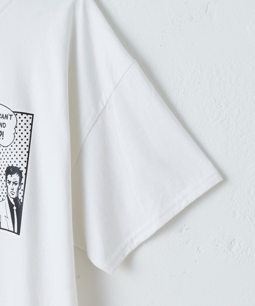 WHIMSIC（ウィムジック）の「【WHIMSIC×THRASHER】BOY FRIEND（Tシャツ/カットソー・メンズ・ホワイト/ライトグレー/ブラック・FREE）」の4枚目の写真