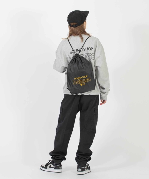 styles（スタイルス）の「BALANSA/SSB STANDARD LOGO GYMSACK（ショルダーバッグ・メンズ・イエロー/ブルー・ONE SIZE）」の5枚目の写真