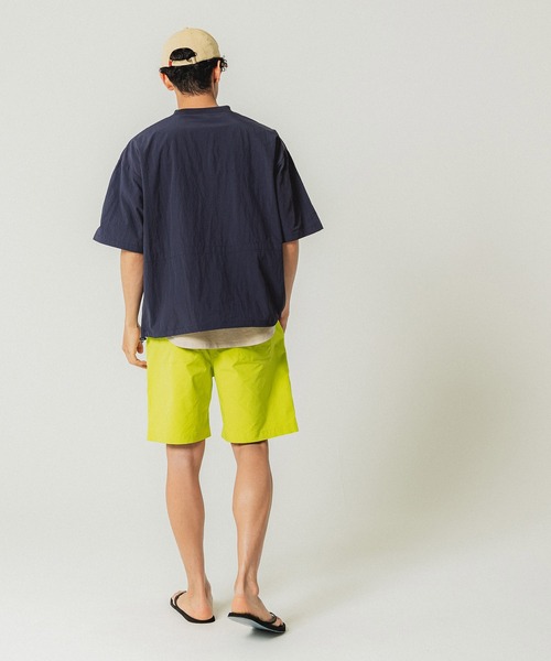 coca（coca）（コカ）の「メンズナイロンビッグポケットトップス（Tシャツ/カットソー・メンズ・ブラック/カーキ/キャメル/ネイビー・M/L）」の10枚目の写真