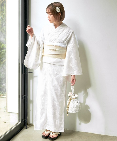 Dita（ディータ）の「レース 巾着（和装小物・レディース・ブラック/ベージュ/アイボリー/ダークネイビー・FREE）」の11枚目の写真