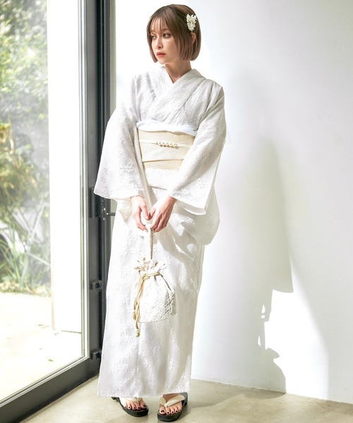 Dita（ディータ）の「レース 巾着（和装小物・レディース・ブラック/ベージュ/アイボリー/ダークネイビー・FREE）」の13枚目の写真