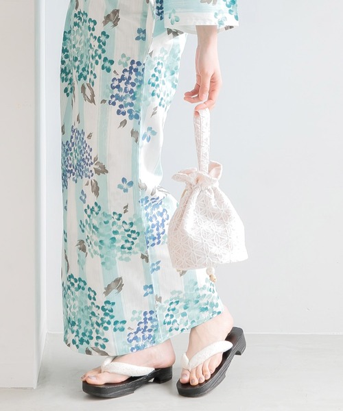 Dita（ディータ）の「レース 巾着（和装小物・レディース・ブラック/ベージュ/アイボリー/ダークネイビー・FREE）」の16枚目の写真