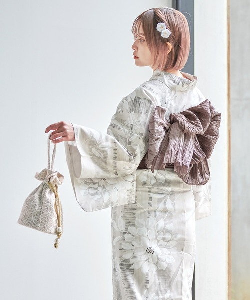 Dita（ディータ）の「レース 巾着（和装小物・レディース・ブラック/ベージュ/アイボリー/ダークネイビー・FREE）」の18枚目の写真