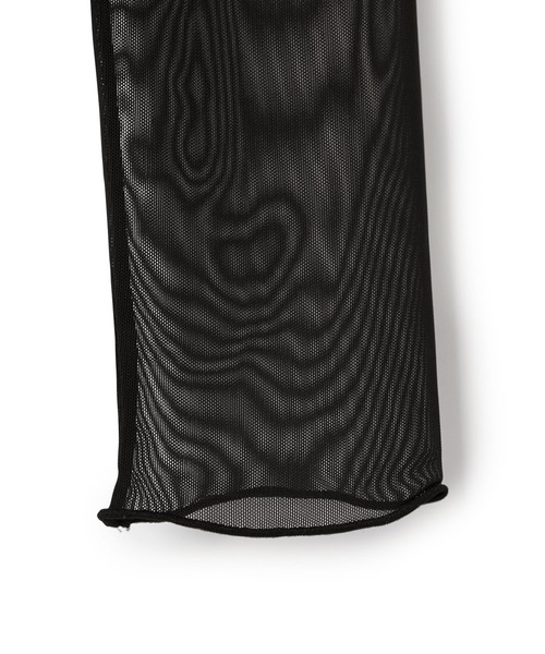 ADAM ET ROPE'(アダムエロペ)の「チュールシアープルオーバー(Tシャツ/カットソー・レディース・ホワイト/ブラック・FREE)」の6枚目の写真