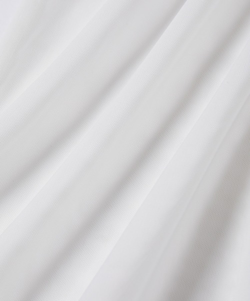 ADAM ET ROPE'(アダムエロペ)の「チュールシアープルオーバー(Tシャツ/カットソー・レディース・ホワイト/ブラック・FREE)」の9枚目の写真