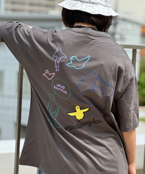 Mark Gonzales 限定 マークゴンザレス gonz シルクスクリーン 限定 mark gonzales マークゴンザレス gonz シルクスクリーン