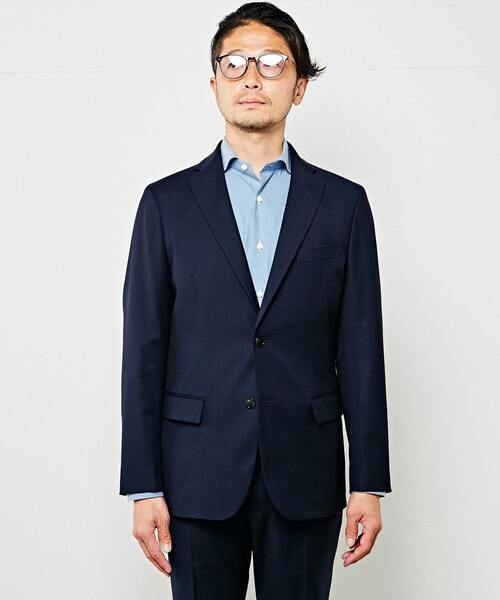 MEN'S MELROSE（メンズメルローズ）の「【WEB限定】TRクリアストレッチセットアップジャケット（テーラードジャケット・メンズ・グレー/ネイビー/ブラック・3/4/2）」の5枚目の写真