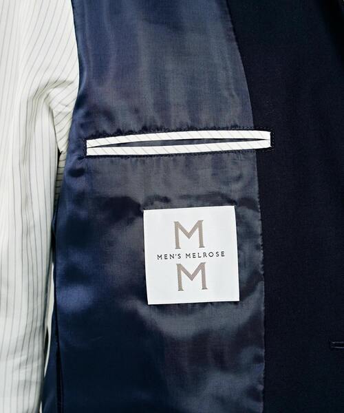 MEN'S MELROSE（メンズメルローズ）の「【WEB限定】TRクリアストレッチセットアップジャケット（テーラードジャケット・メンズ・グレー/ネイビー/ブラック・3/4/2）」の14枚目の写真