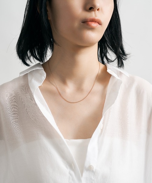 KOアクセサリー SV925 小豆/アズキ 40cm チェーン（ネックレス）｜Jewel closet