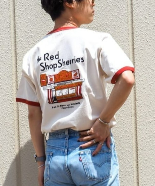 BACK NUMBER（バックナンバー）の「【BACK NUMBER】刺繍プリント半袖Ｔシャツ（Tシャツ/カットソー・メンズ・ホワイト/グリーン/ダークグレー/イエロー/ホワイト×ネイビー/ホワイト×レッド・XL/M/L）」の3枚目の写真