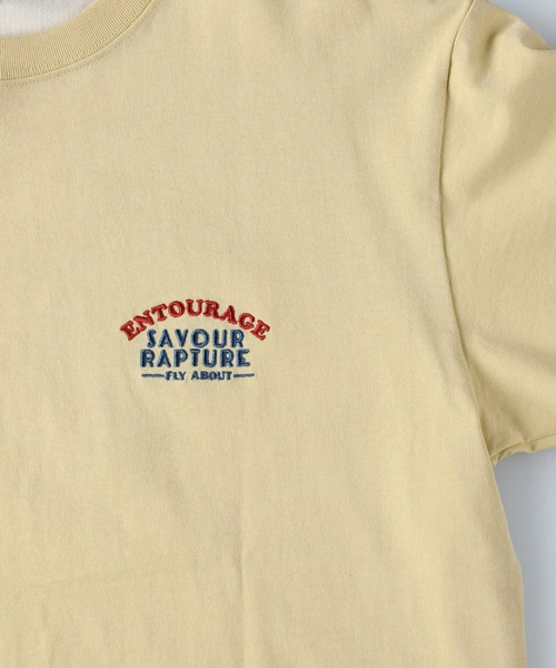 BACK NUMBER(バックナンバー)の「BACK NUMBER(バックナンバー)刺繍プリント半袖Tシャツ(Tシャツ/カットソー・メンズ・ホワイト/グリーン/ダークグレー/イエロー/ホワイト×ネイビー/ホワイト×レッド・XL/M/L)」の18枚目の写真