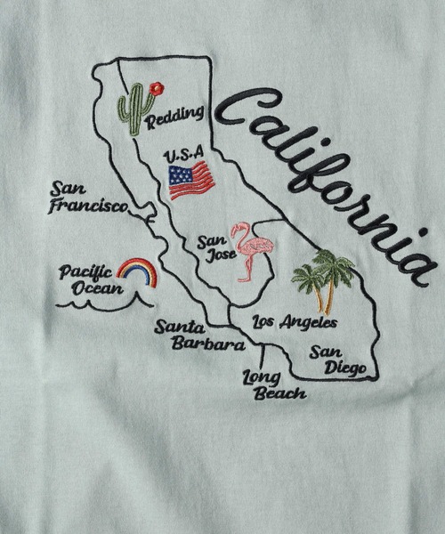 BACK NUMBER（バックナンバー）の「【BACK NUMBER】刺繍プリント半袖Ｔシャツ（Tシャツ/カットソー・メンズ・ホワイト/グリーン/ダークグレー/イエロー/ホワイト×ネイビー/ホワイト×レッド・XL/M/L）」の21枚目の写真