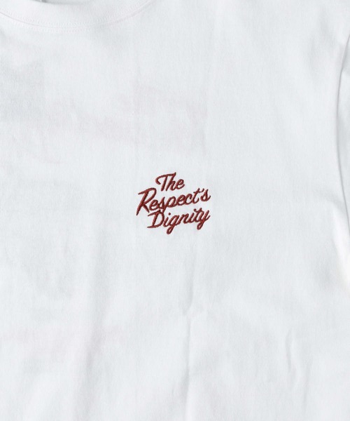 BACK NUMBER（バックナンバー）の「【BACK NUMBER】刺繍プリント半袖Ｔシャツ（Tシャツ/カットソー・メンズ・ホワイト/グリーン/ダークグレー/イエロー/ホワイト×ネイビー/ホワイト×レッド・XL/M/L）」の14枚目の写真