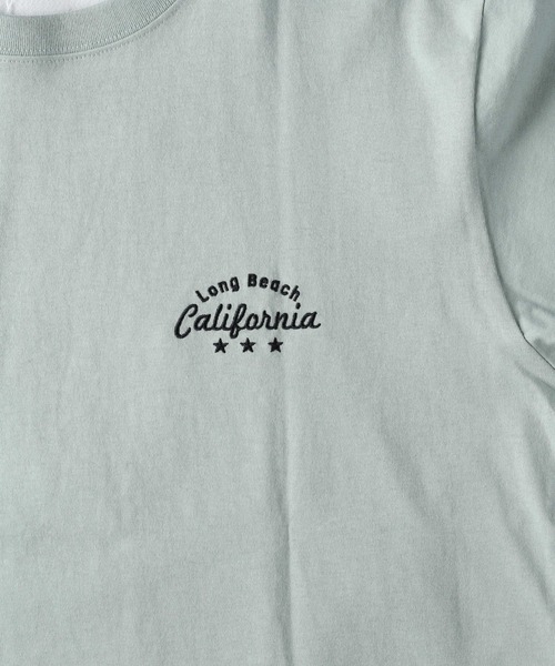 BACK NUMBER（バックナンバー）の「【BACK NUMBER】刺繍プリント半袖Ｔシャツ（Tシャツ/カットソー・メンズ・ホワイト/グリーン/ダークグレー/イエロー/ホワイト×ネイビー/ホワイト×レッド・XL/M/L）」の22枚目の写真