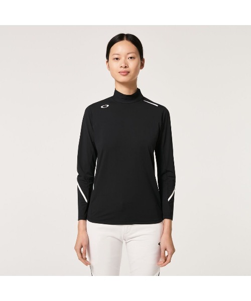 【セール】オークリー ELEVATE TECH COLD LS MOCK ゴルフウェア/ポロシャツ/ロングスリーブ/GOLF WOMEN'S ゴルフ レディース/OAKLEY（ポロシャツ）｜OAKLEY（オークリー）