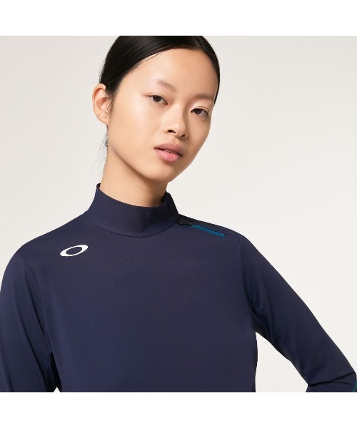 【セール】オークリー ELEVATE TECH COLD LS MOCK ゴルフウェア/ポロシャツ/ロングスリーブ/GOLF WOMEN'S ゴルフ レディース/OAKLEY（ポロシャツ）｜OAKLEY（オークリー）