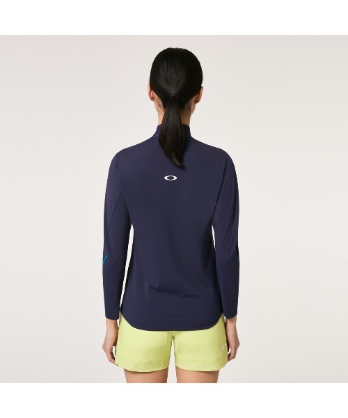 【セール】オークリー ELEVATE TECH COLD LS MOCK ゴルフウェア/ポロシャツ/ロングスリーブ/GOLF WOMEN'S ゴルフ レディース/OAKLEY（ポロシャツ）｜OAKLEY（オークリー）