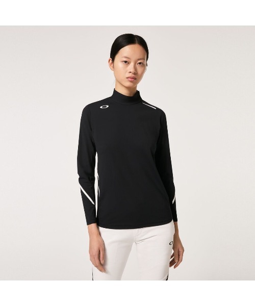【セール】オークリー ELEVATE TECH COLD LS MOCK ゴルフウェア/ポロシャツ/ロングスリーブ/GOLF WOMEN'S ゴルフ レディース/OAKLEY（ポロシャツ）｜OAKLEY（オークリー）
