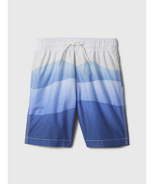 GAP（ギャップ）の「ストライプ柄 スイムトランクス (キッズ)（水着・キッズ・ホワイト×ネイビー/その他/マルチ/グリーン/ホワイト×ブルー/ブルー・120cm/160cm/130cm/150cm/140cm/110cm）」の5枚目の写真