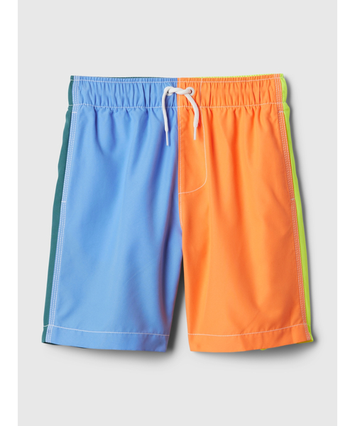 GAP（ギャップ）の「ストライプ柄 スイムトランクス (キッズ)（水着・キッズ・ホワイト×ネイビー/その他/マルチ/グリーン/ホワイト×ブルー/ブルー・120cm/160cm/130cm/150cm/140cm/110cm）」の6枚目の写真