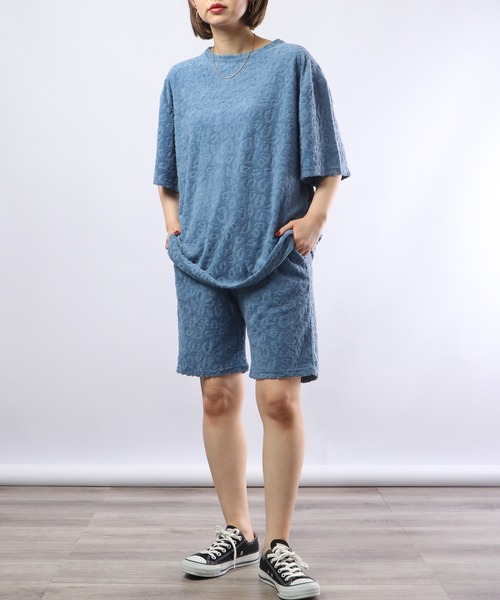 Amazon | [クインテット] ROCK 豹柄 ショートパンツ ヒョウ柄
