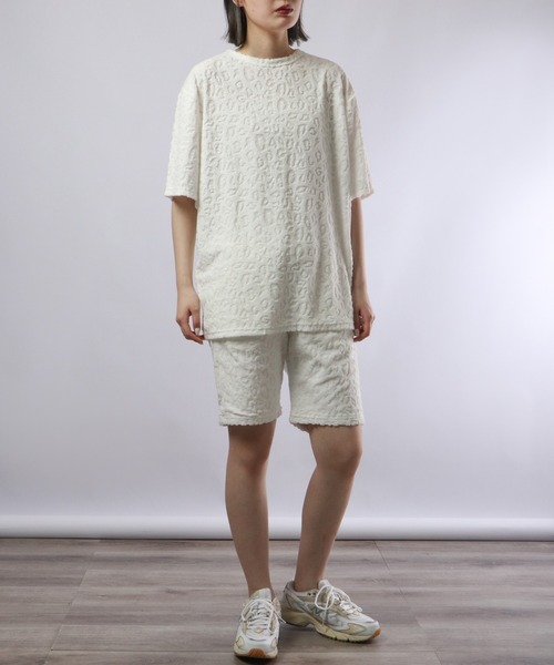 Amazon | [クインテット] ROCK 豹柄 ショートパンツ ヒョウ柄