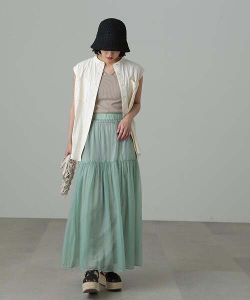 FREE'S MART(フリーズマート)の「◆カップ付ホルターキャミソール(キャミソール・レディース・ホワイト/グレー/ブラック・FREE)」の16枚目の写真