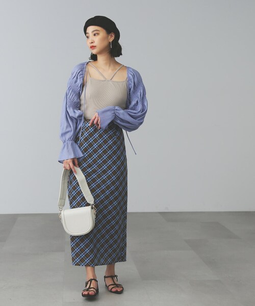 FREE'S MART(フリーズマート)の「◆カップ付ホルターキャミソール(キャミソール・レディース・ホワイト/グレー/ブラック・FREE)」の18枚目の写真